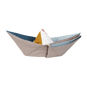 Стеганый игровой коврик-одеяло в виде корабля Fabelab "Морской берег", микс